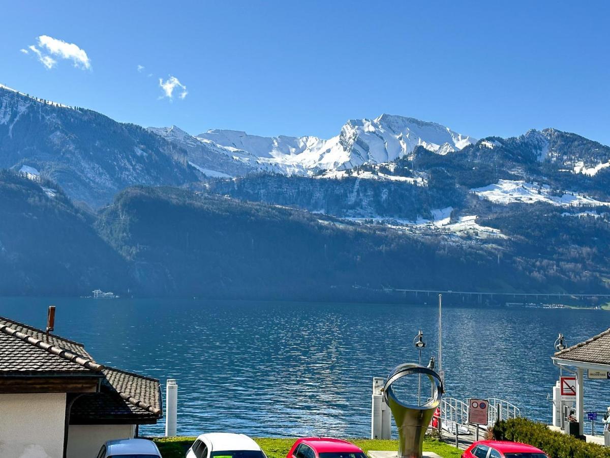 Seehotel Riviera At Lake Lucerne Герсау Экстерьер фото