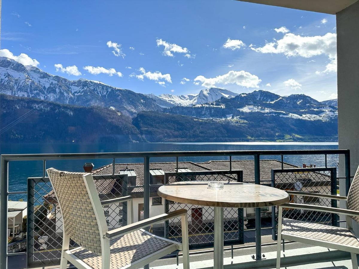 Seehotel Riviera At Lake Lucerne Герсау Экстерьер фото