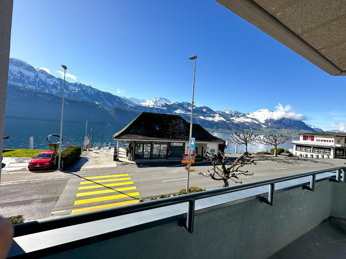 Seehotel Riviera At Lake Lucerne Герсау Экстерьер фото