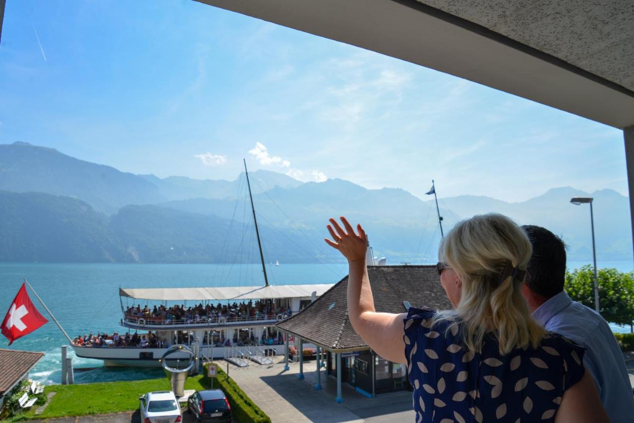 Seehotel Riviera At Lake Lucerne Герсау Экстерьер фото