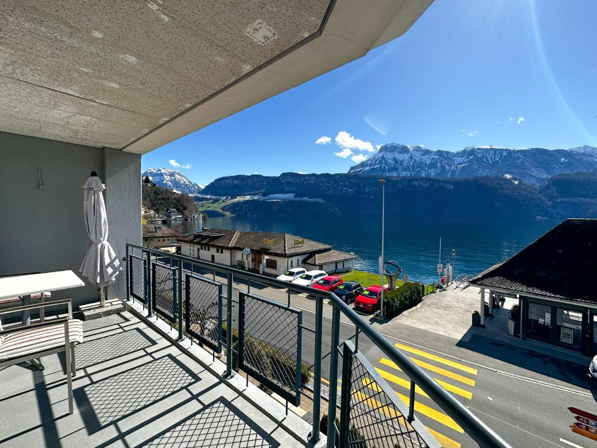 Seehotel Riviera At Lake Lucerne Герсау Экстерьер фото