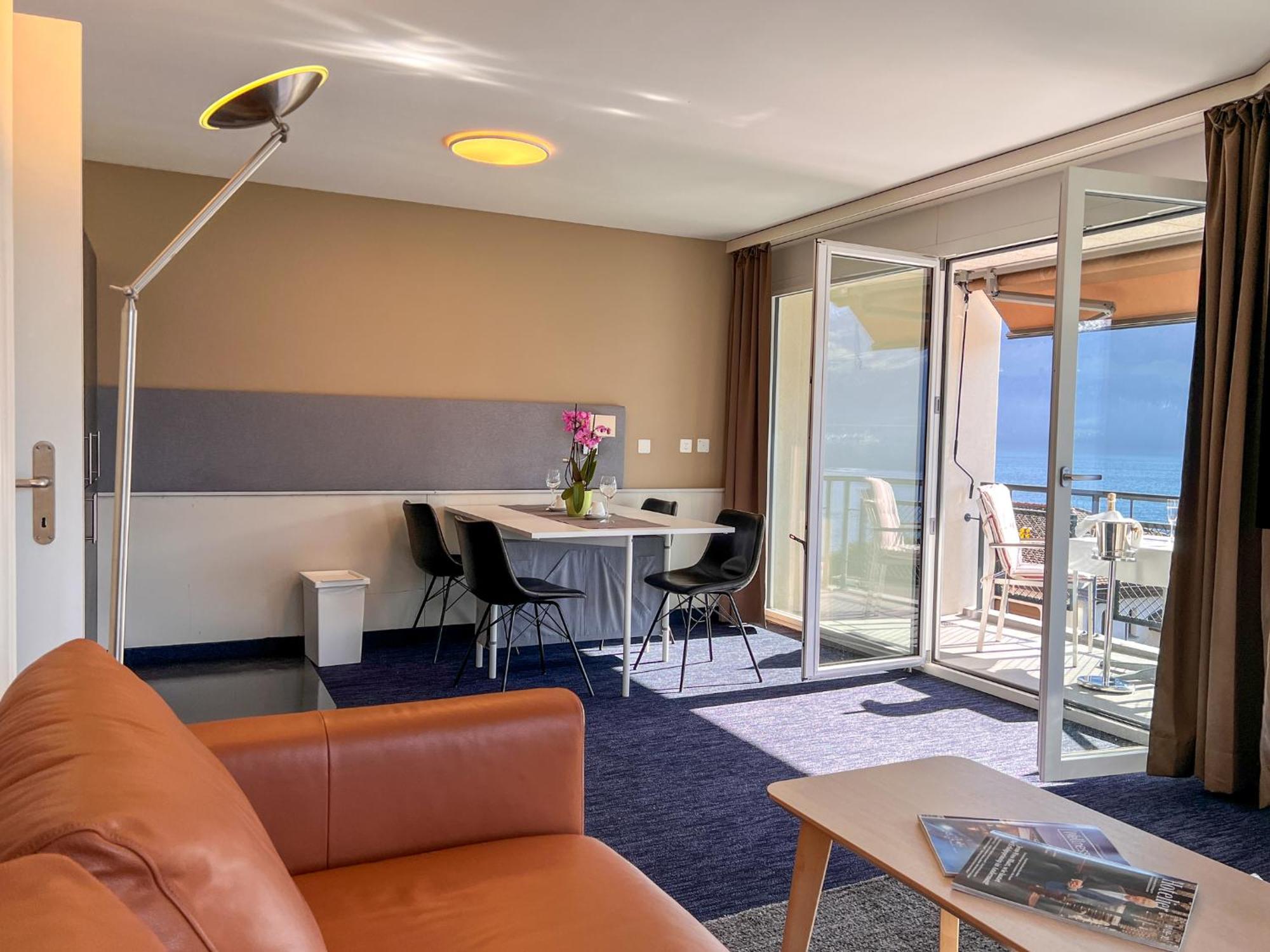 Seehotel Riviera At Lake Lucerne Герсау Экстерьер фото