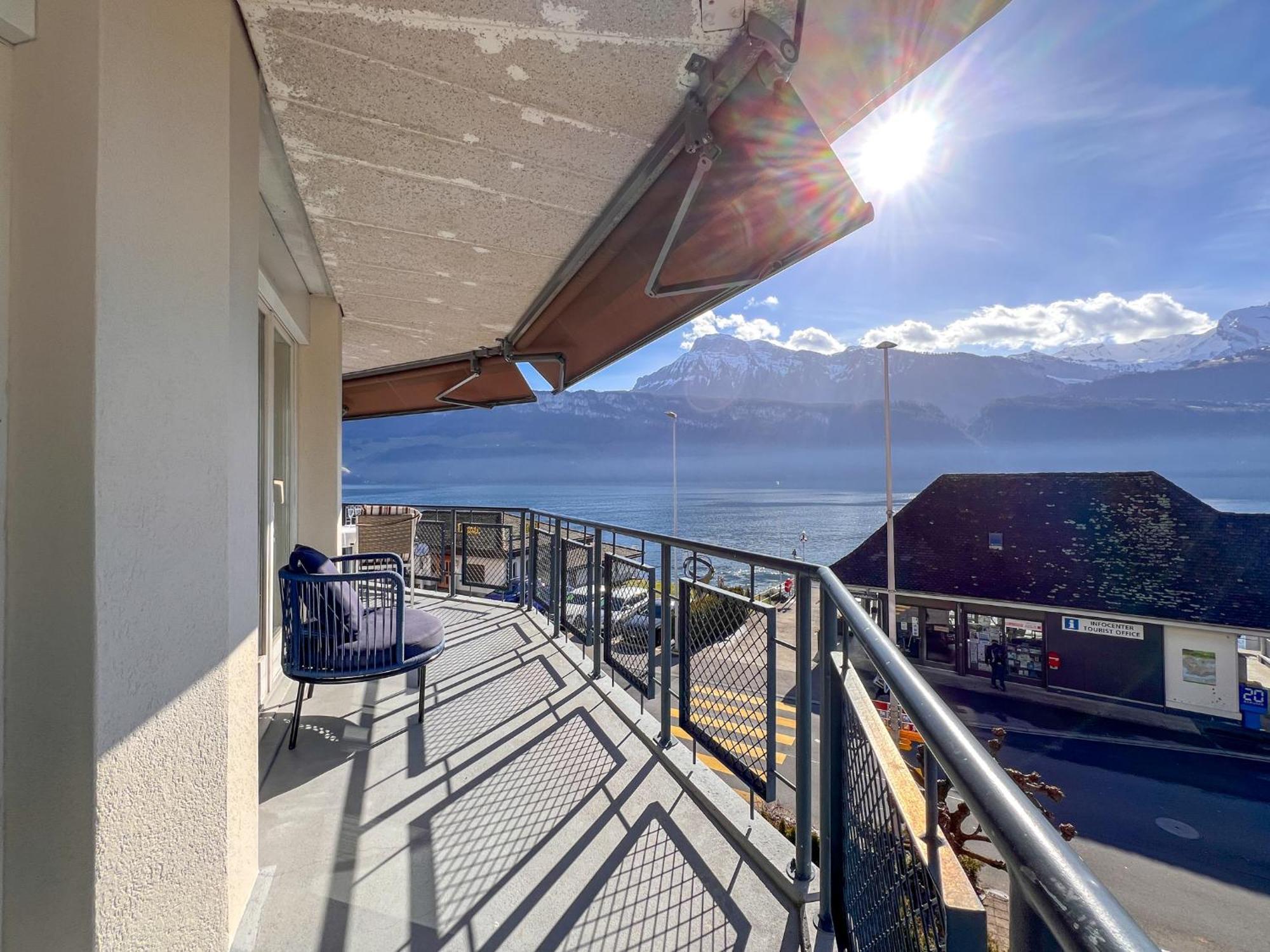 Seehotel Riviera At Lake Lucerne Герсау Экстерьер фото