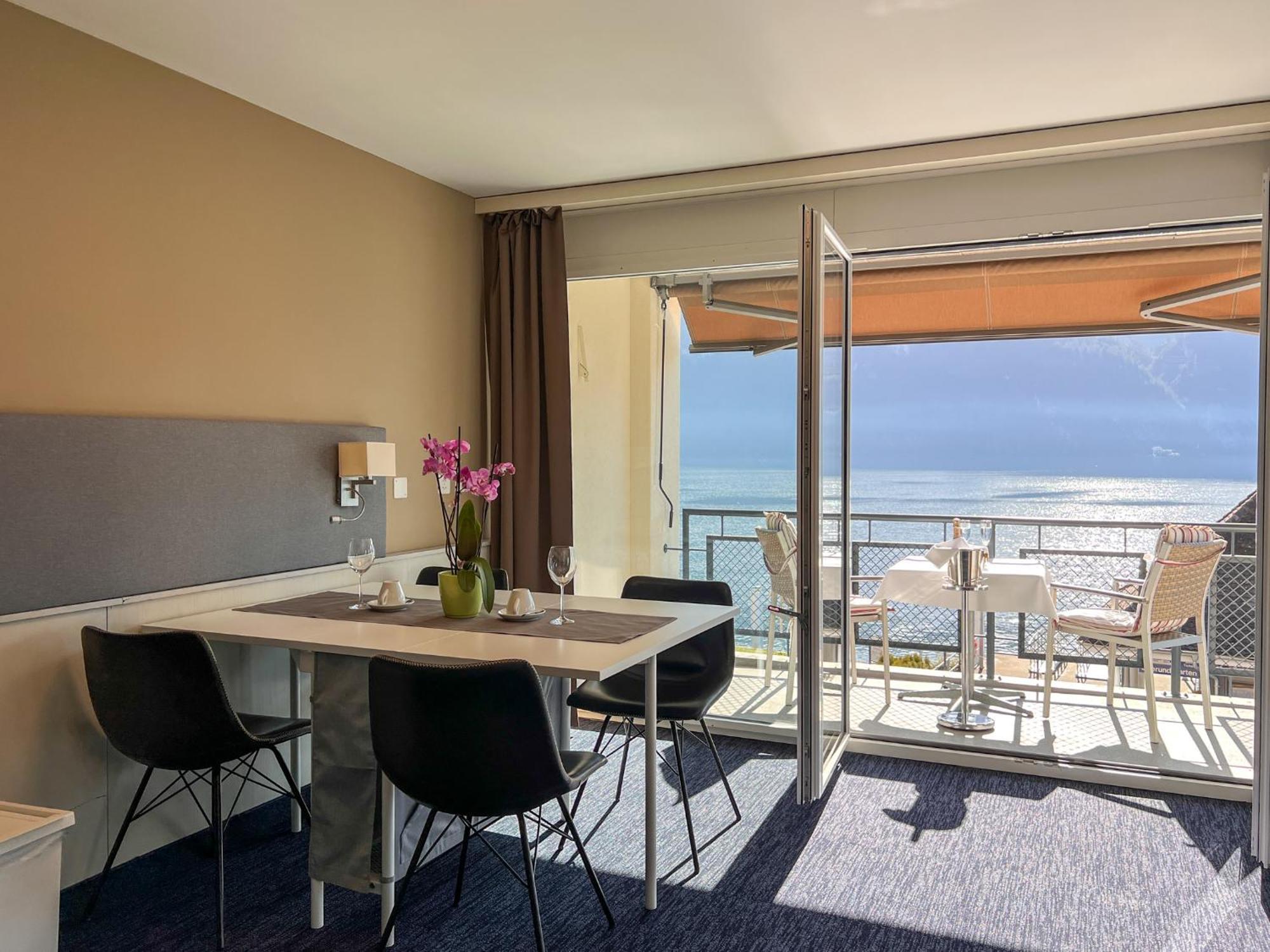 Seehotel Riviera At Lake Lucerne Герсау Экстерьер фото