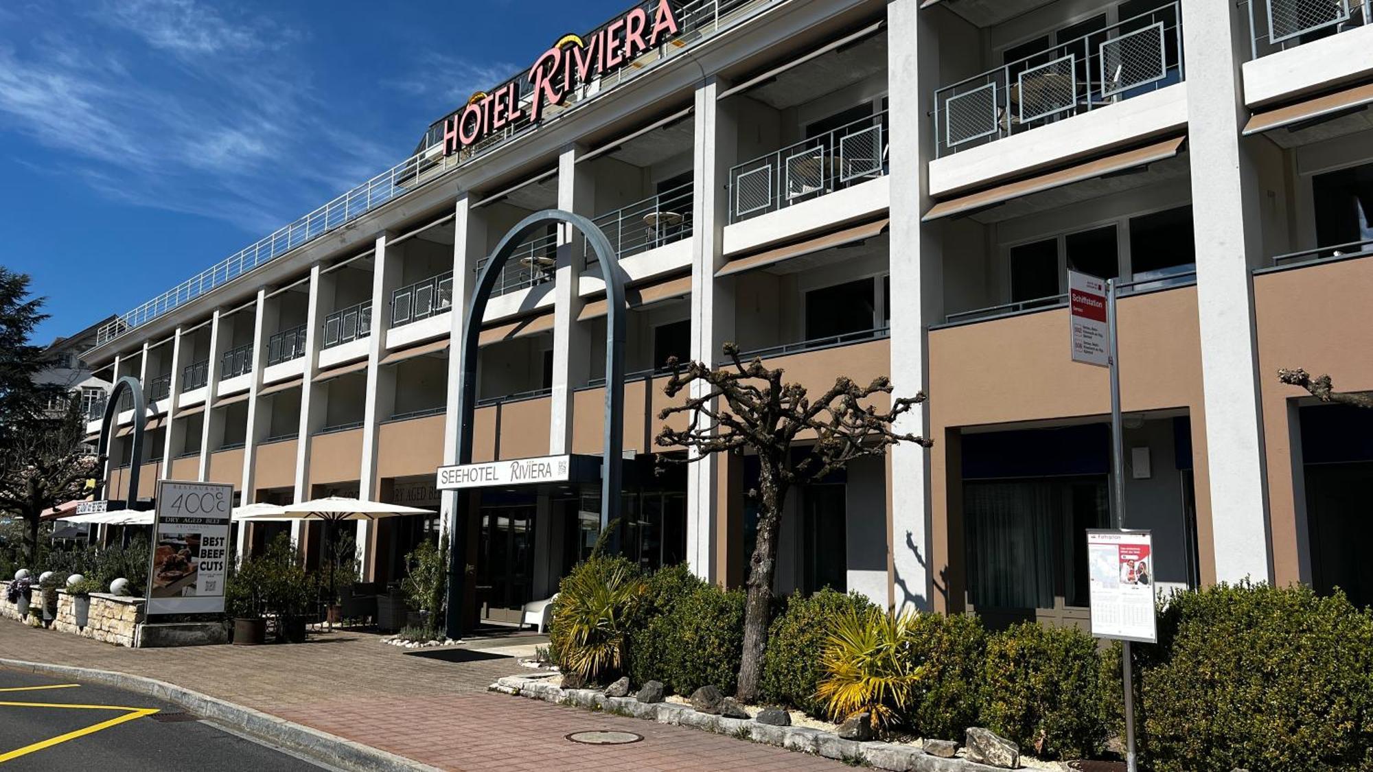 Seehotel Riviera At Lake Lucerne Герсау Экстерьер фото