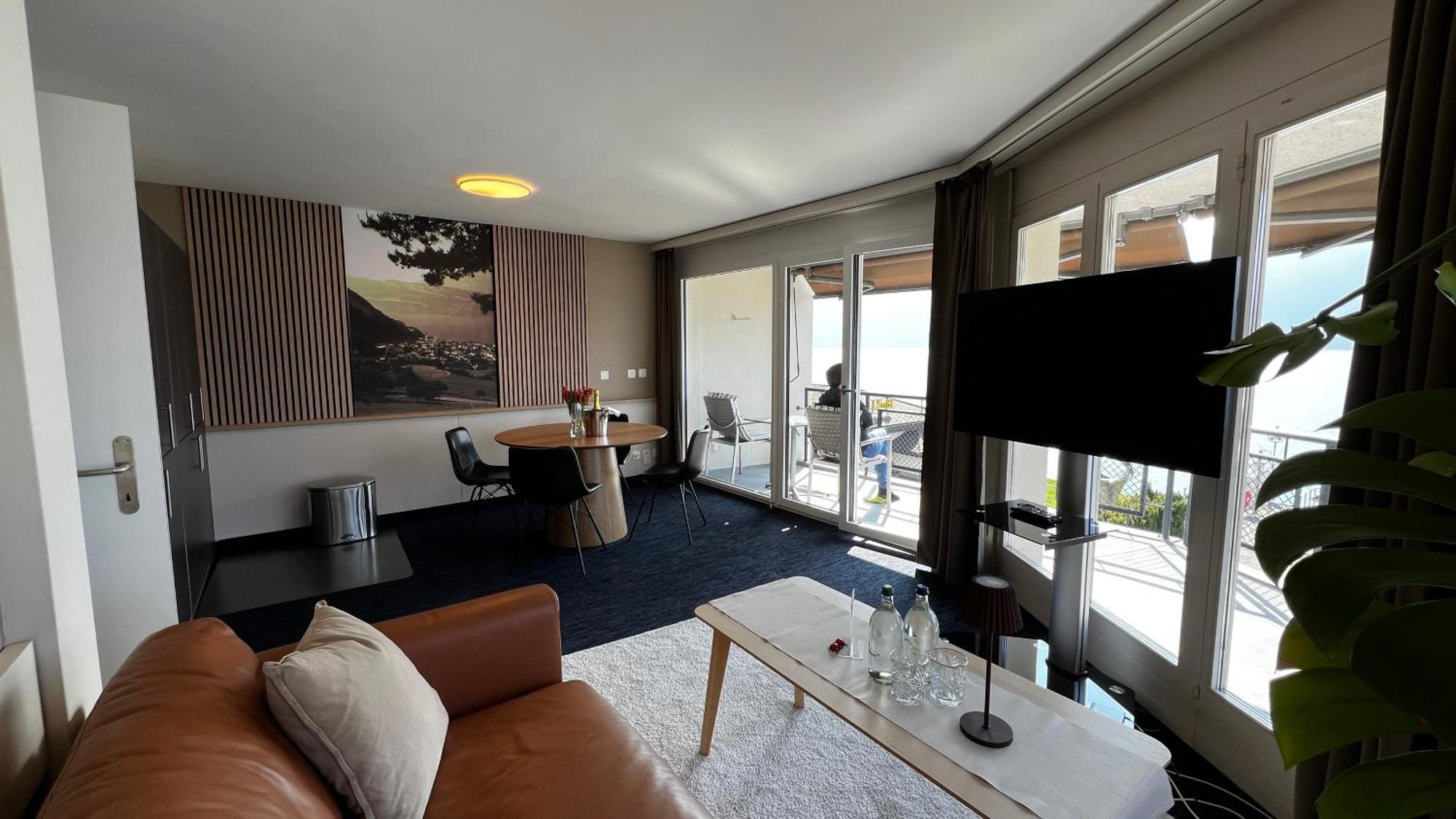 Seehotel Riviera At Lake Lucerne Герсау Экстерьер фото