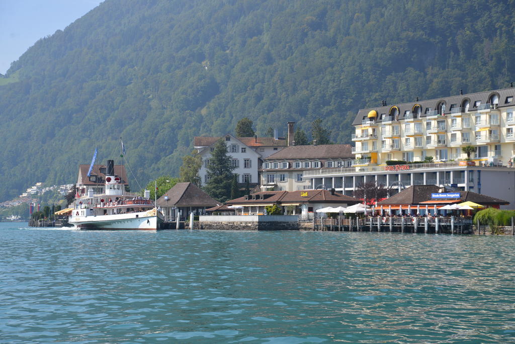 Seehotel Riviera At Lake Lucerne Герсау Экстерьер фото